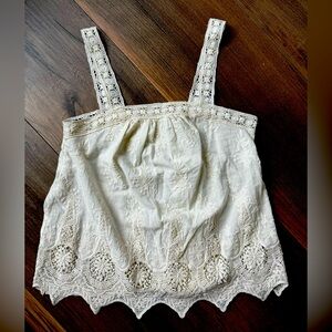Zara girl embroidered top. Size 13-14